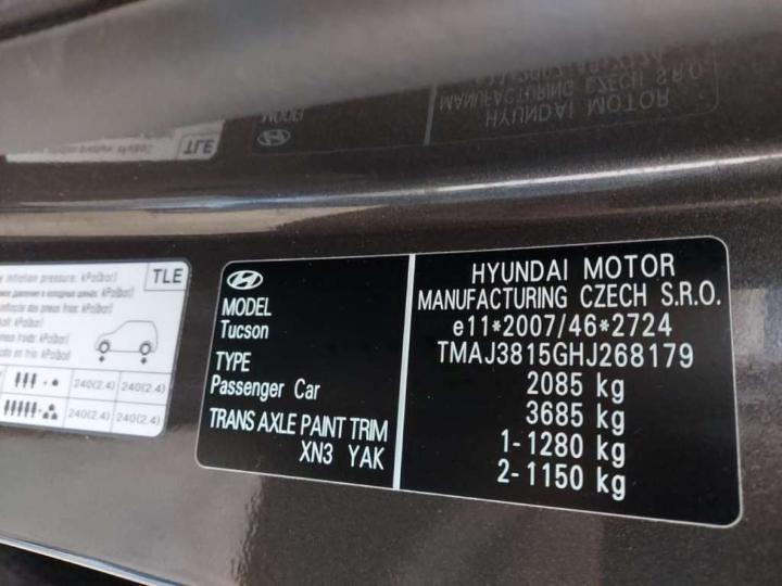 Photo 21 VIN: TMAJ3815GHJ268179 - HYUNDAI TUCSON 