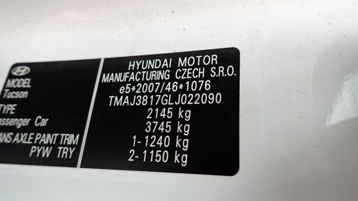 Photo 19 VIN: TMAJ3817GLJ022090 - HYUNDAI TUCSON 