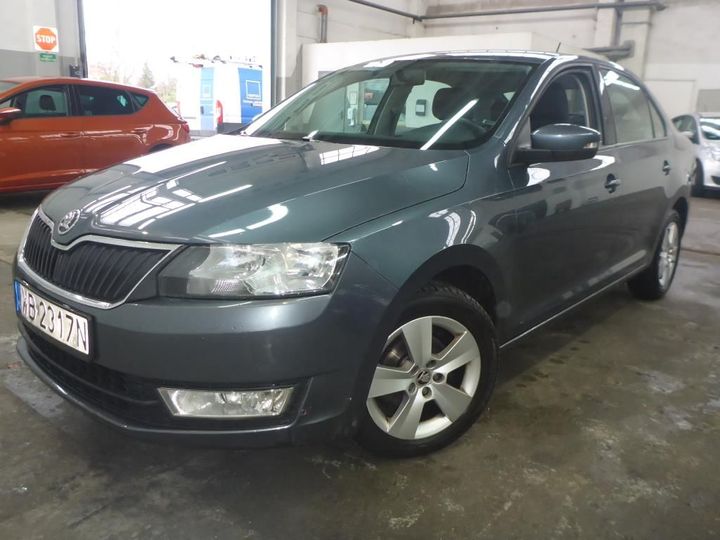 Photo 1 VIN: TMBAA6NH6H4012337 - SKODA RAPID 