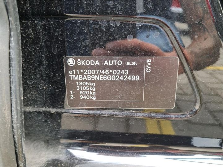 Photo 6 VIN: TMBAB9NE6G0242499 - SKODA OCTAVIA 