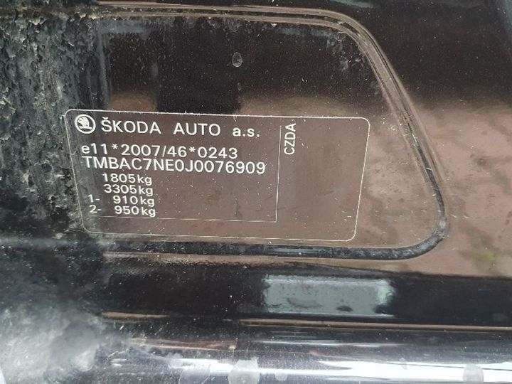 Photo 11 VIN: TMBAC7NE0J0076909 - SKODA OCTAVIA 