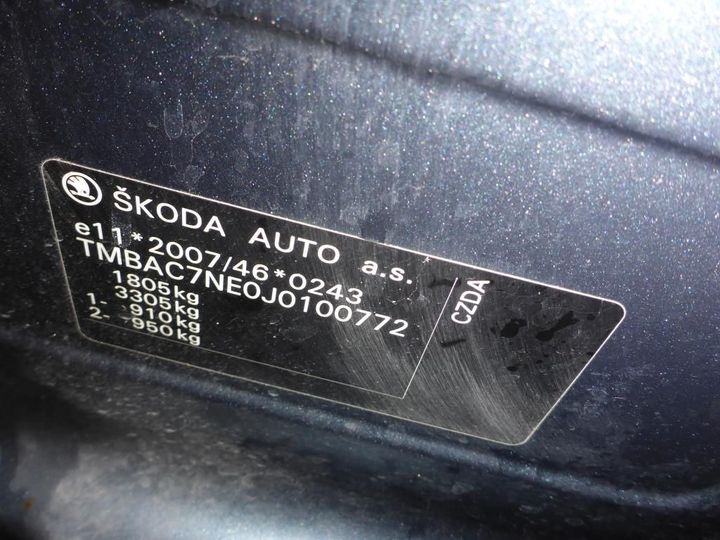 Photo 12 VIN: TMBAC7NE0J0100772 - SKODA OCTAVIA 