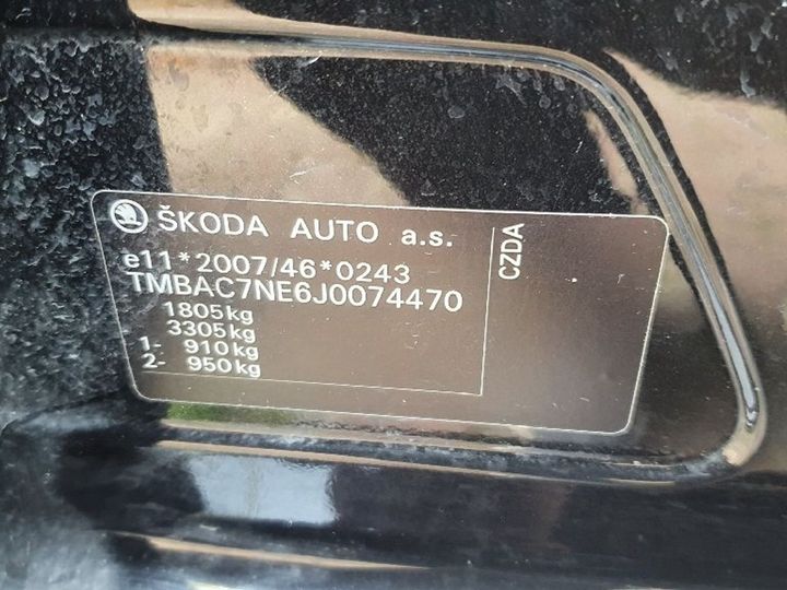 Photo 8 VIN: TMBAC7NE6J0074470 - SKODA OCTAVIA 