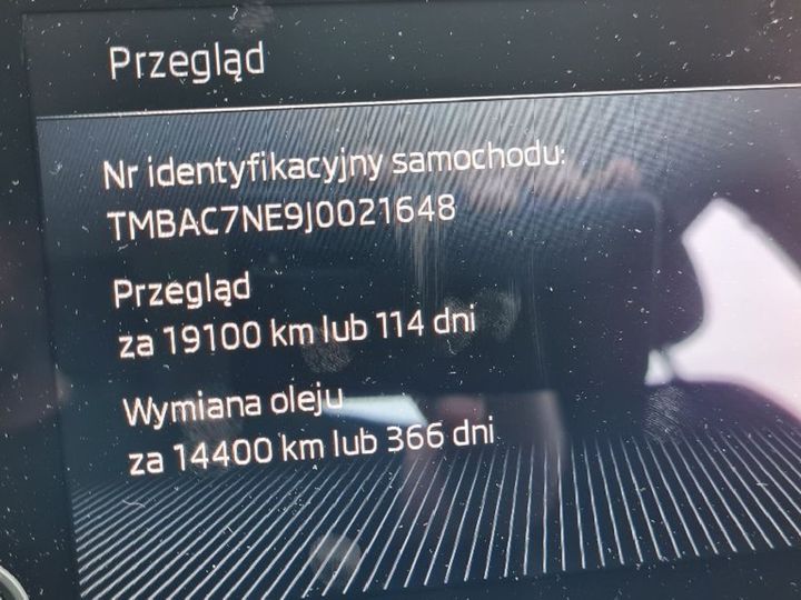 Photo 17 VIN: TMBAC7NE9J0021648 - SKODA OCTAVIA 