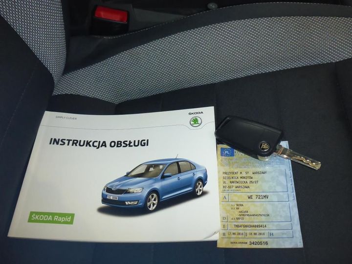 Photo 10 VIN: TMBAF6NH3H4009414 - SKODA RAPID 