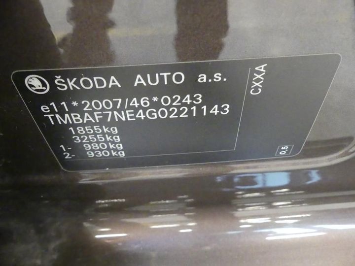 Photo 3 VIN: TMBAF7NE4G0221143 - SKODA OCTAVIA 