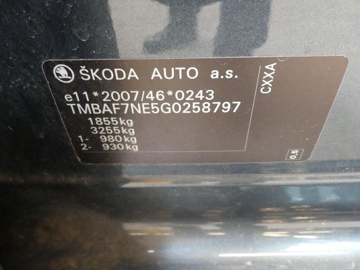 Photo 4 VIN: TMBAF7NE5G0258797 - SKODA OCTAVIA 