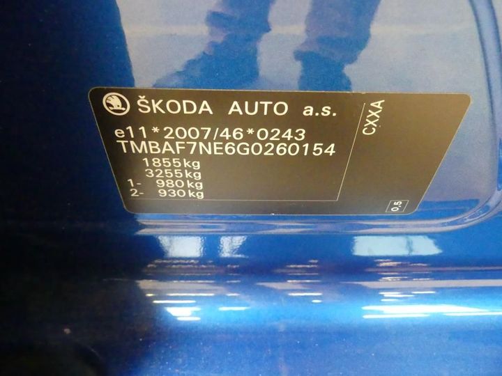 Photo 3 VIN: TMBAF7NE6G0260154 - SKODA OCTAVIA 