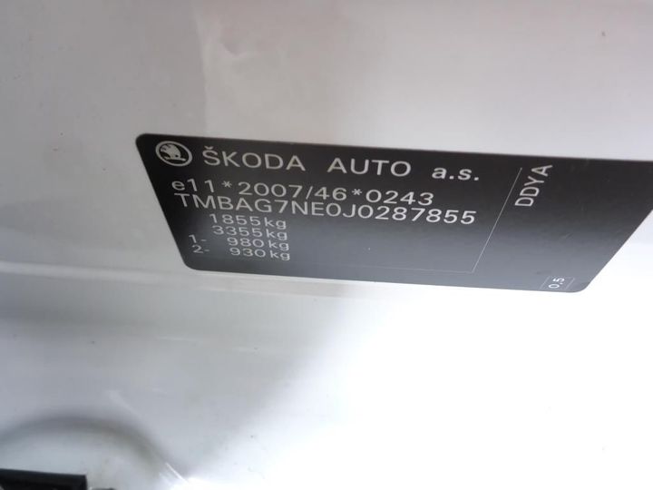 Photo 17 VIN: TMBAG7NE0J0287855 - SKODA OCTAVIA 