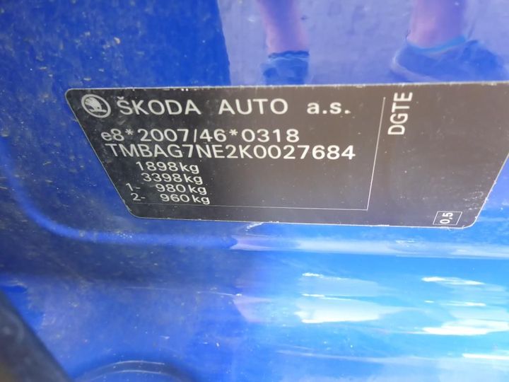 Photo 13 VIN: TMBAG7NE2K0027684 - SKODA OCTAVIA 