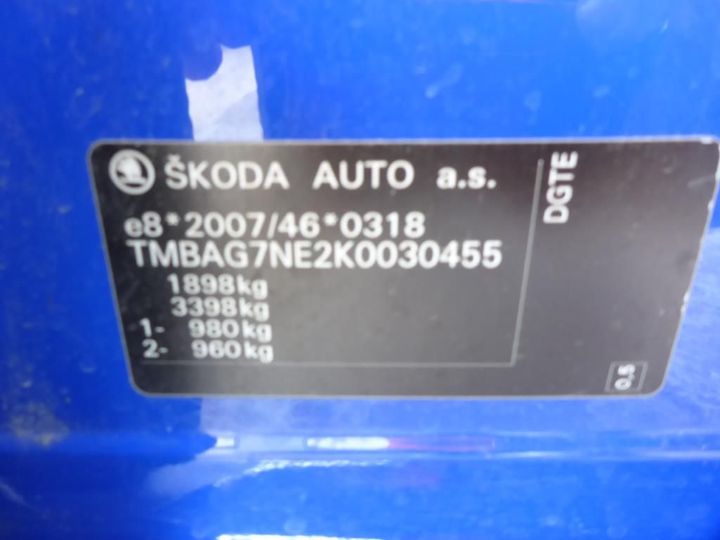 Photo 13 VIN: TMBAG7NE2K0030455 - SKODA OCTAVIA 