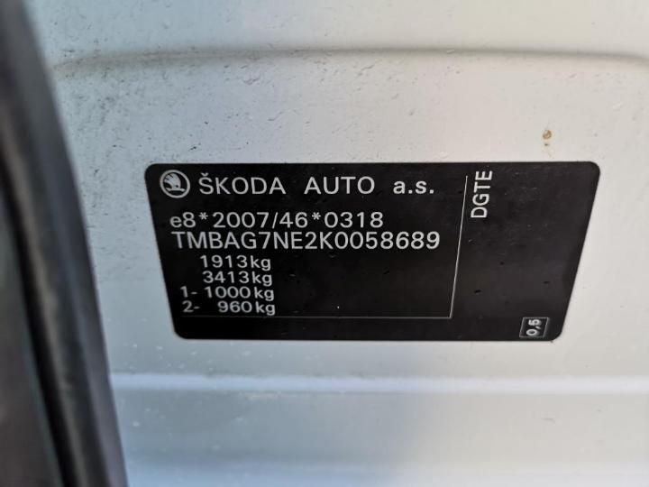 Photo 11 VIN: TMBAG7NE2K0058689 - SKODA OCTAVIA 