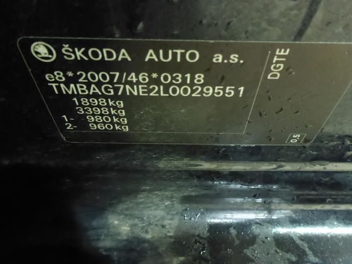 Photo 14 VIN: TMBAG7NE2L0029551 - SKODA OCTAVIA 