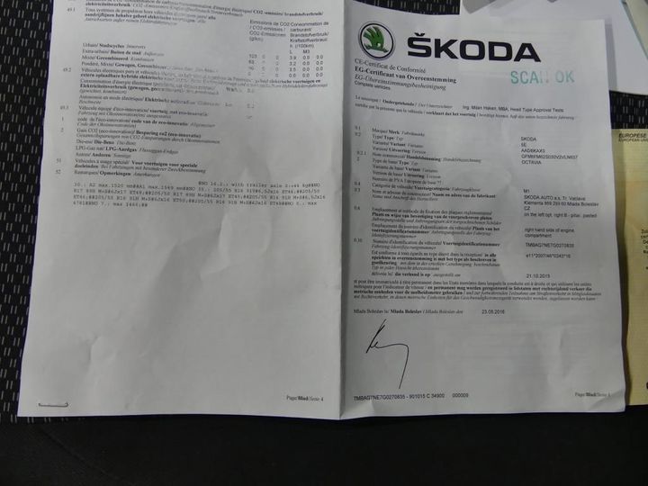 Photo 12 VIN: TMBAG7NE7G0270835 - SKODA OCTAVIA 