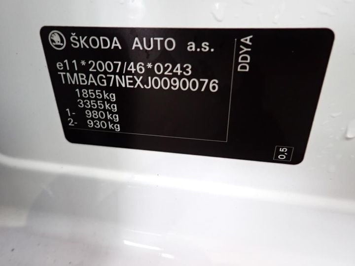 Photo 14 VIN: TMBAG7NEXJ0090076 - SKODA OCTAVIA 