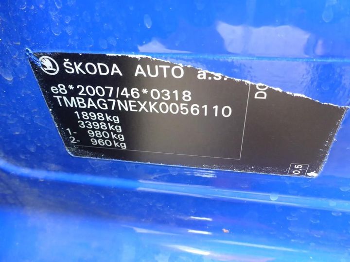 Photo 14 VIN: TMBAG7NEXK0056110 - SKODA OCTAVIA 