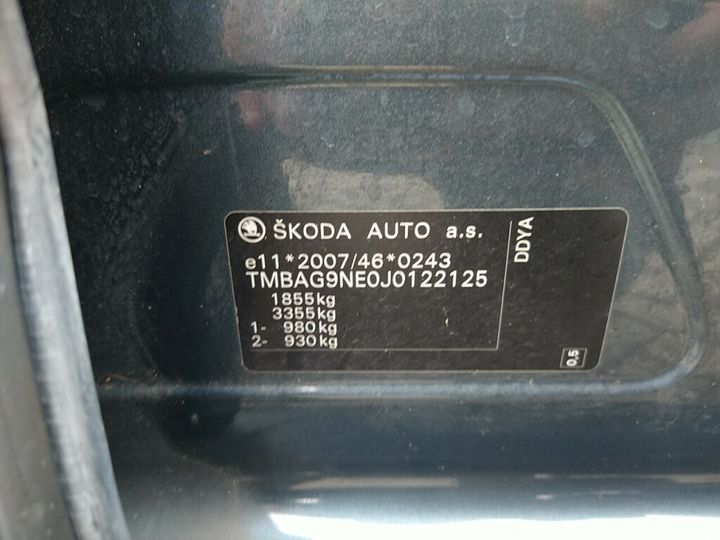 Photo 26 VIN: TMBAG9NE0J0122125 - SKODA OCTAVIA 