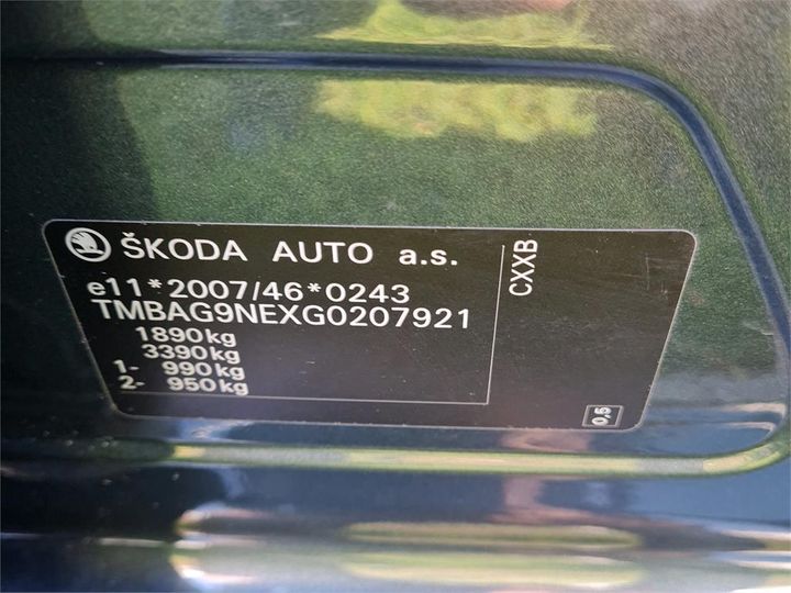 Photo 4 VIN: TMBAG9NEXG0207921 - SKODA OCTAVIA 