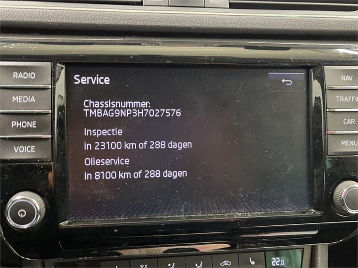 Photo 19 VIN: TMBAG9NP3H7027576 - SKODA SUPERB 