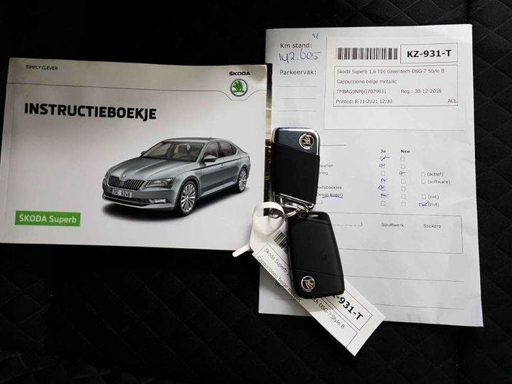 Photo 20 VIN: TMBAG9NP6G7079931 - SKODA SUPERB 