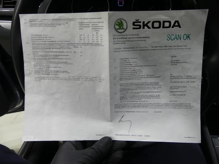 Photo 12 VIN: TMBAH9NP3G7062758 - SKODA SUPERB 