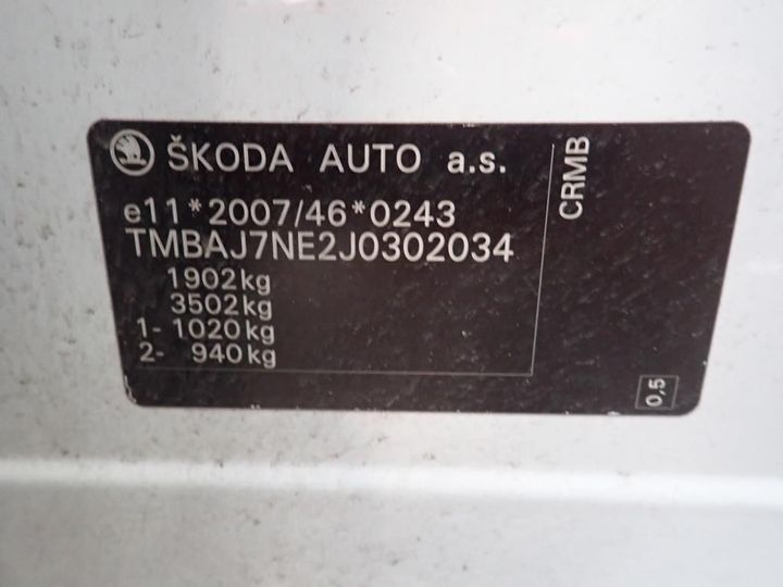 Photo 11 VIN: TMBAJ7NE2J0302034 - SKODA OCTAVIA 5P 