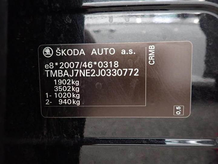 Photo 12 VIN: TMBAJ7NE2J0330772 - SKODA OCTAVIA 