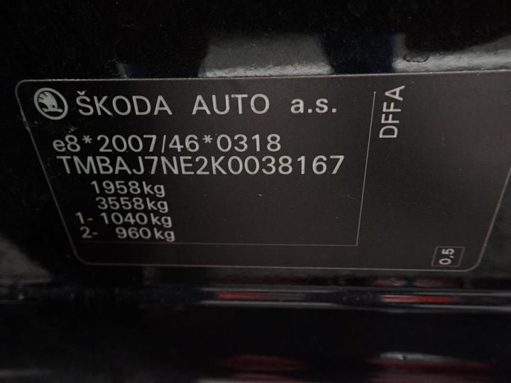 Photo 11 VIN: TMBAJ7NE2K0038167 - SKODA OCTAVIA 5P 