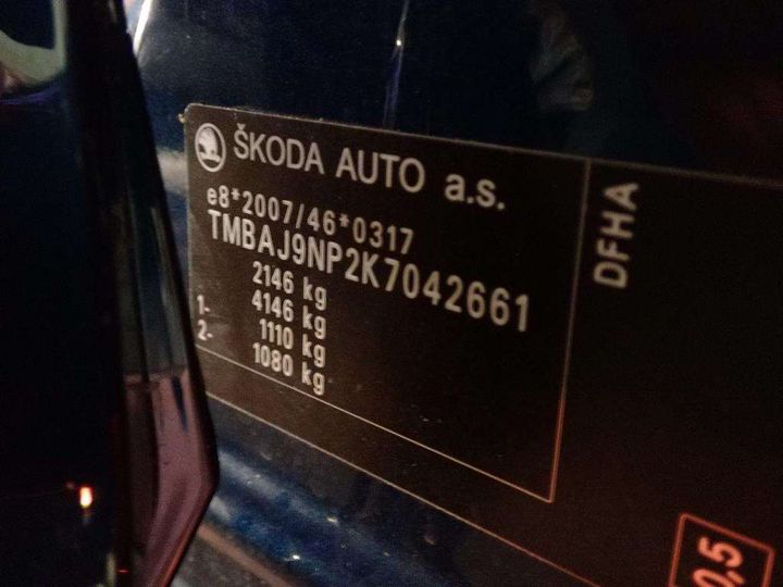 Photo 4 VIN: TMBAJ9NP2K7042661 - SKODA SUPERB 