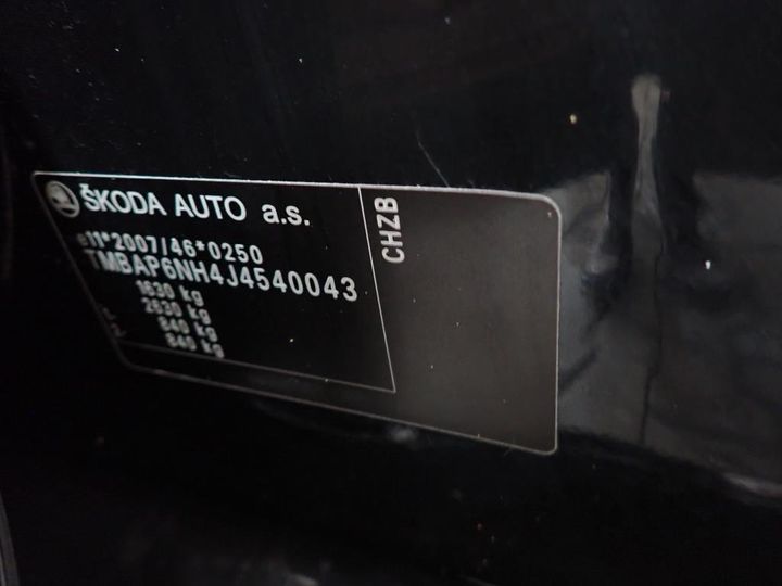 Photo 14 VIN: TMBAP6NH4J4540043 - SKODA RAPID 