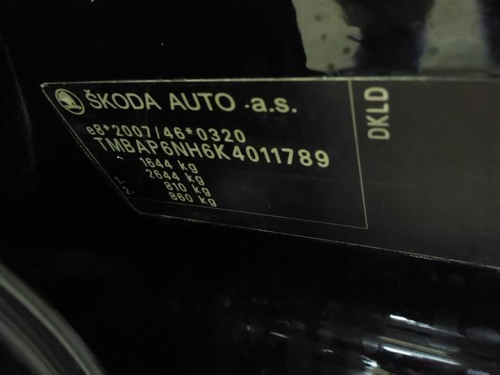 Photo 13 VIN: TMBAP6NH6K4011789 - SKODA RAPID 