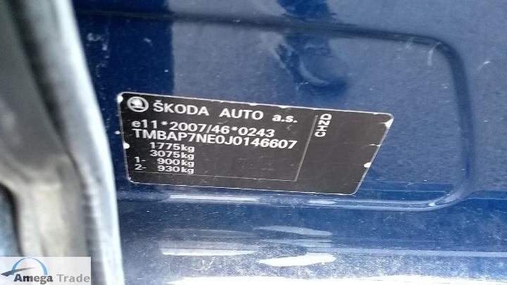 Photo 7 VIN: TMBAP7NE0J0146607 - SKODA OCTAVIA 