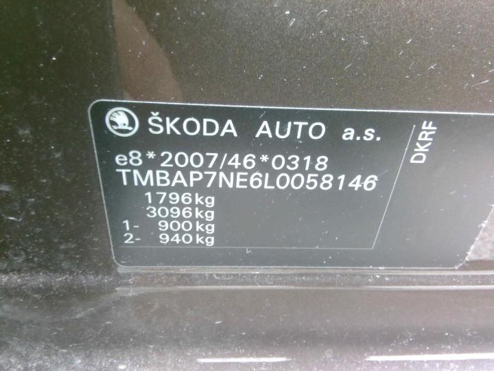 Photo 8 VIN: TMBAP7NE6L0058146 - SKODA OCTAVIA 