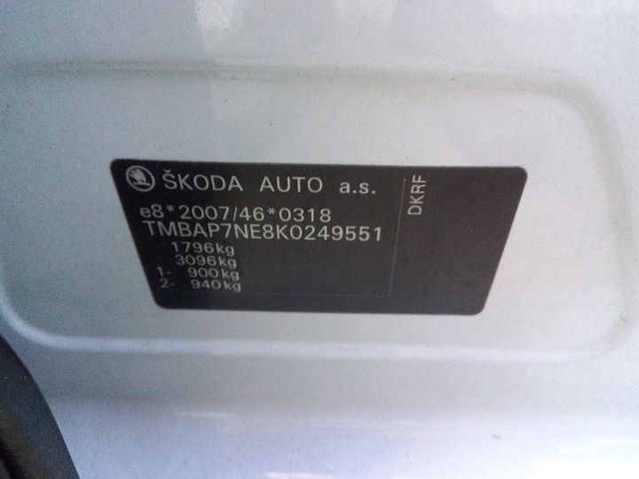 Photo 6 VIN: TMBAP7NE8K0249551 - SKODA OCTAVIA 