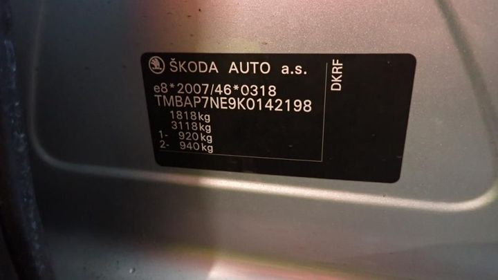 Photo 21 VIN: TMBAP7NE9K0142198 - SKODA OCTAVIA 