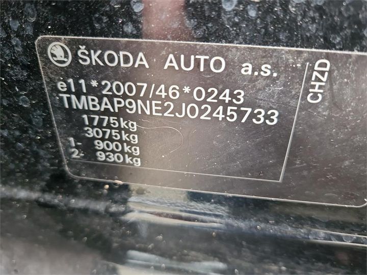 Photo 14 VIN: TMBAP9NE2J0245733 - SKODA OCTAVIA 