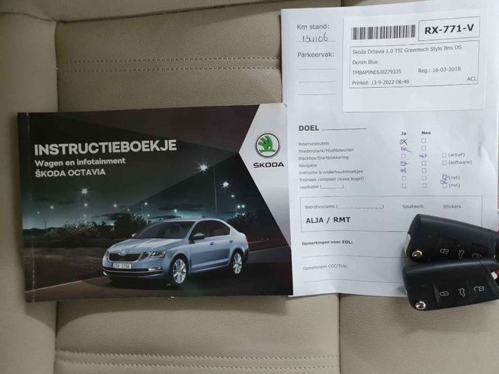 Photo 17 VIN: TMBAP9NE6J0279335 - SKODA OCTAVIA 