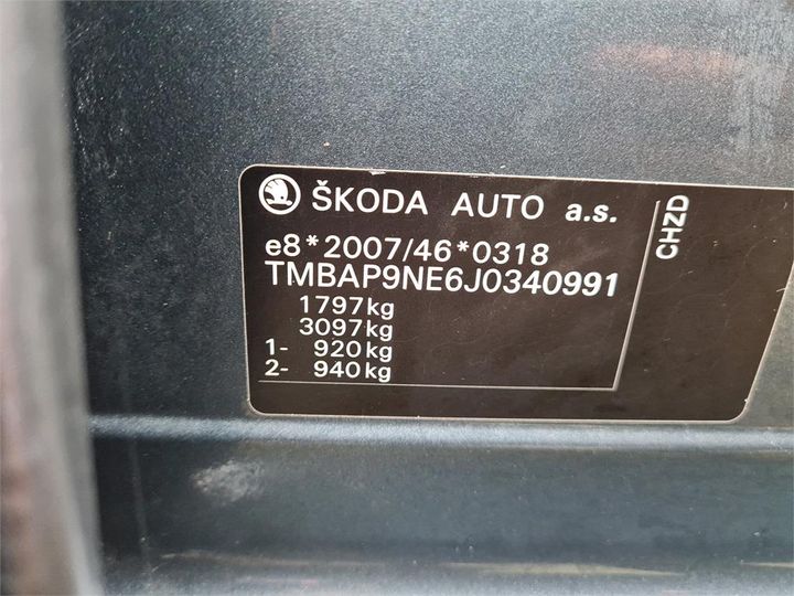 Photo 13 VIN: TMBAP9NE6J0340991 - SKODA OCTAVIA 