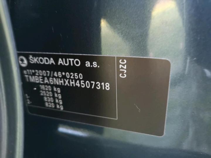 Photo 12 VIN: TMBEA6NHXH4507318 - SKODA NULL 