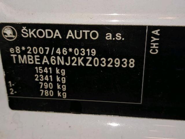 Photo 10 VIN: TMBEA6NJ2KZ032938 - SKODA FABIA 