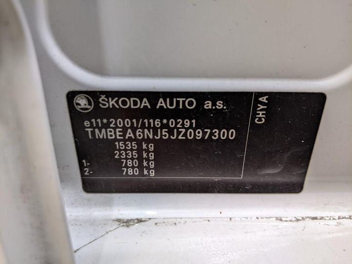 Photo 13 VIN: TMBEA6NJ5JZ097300 - SKODA FABIA 