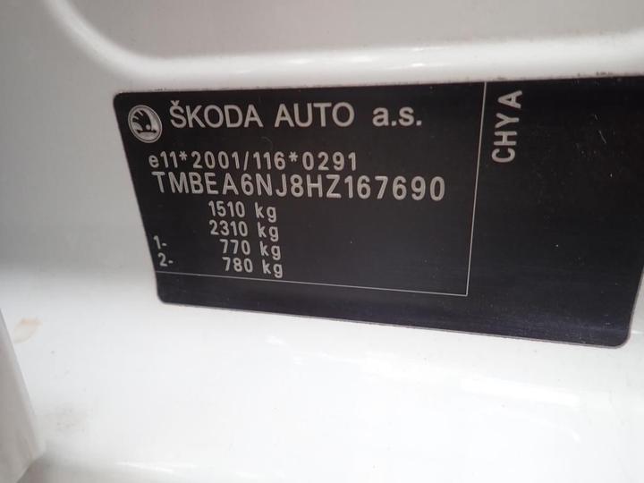 Photo 12 VIN: TMBEA6NJ8HZ167690 - SKODA FABIA 5P 