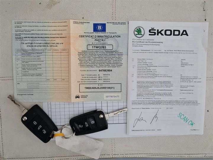 Photo 10 VIN: TMBEA6NJ8JZ085108 - SKODA FABIA 