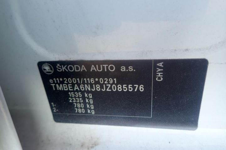 Photo 11 VIN: TMBEA6NJ8JZ085576 - SKODA FABIA 