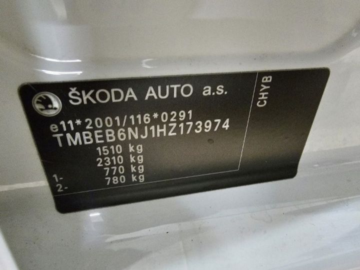 Photo 26 VIN: TMBEB6NJ1HZ173974 - SKODA FABIA 