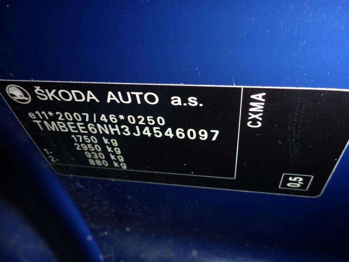 Photo 10 VIN: TMBEE6NH3J4546097 - SKODA RAPID 