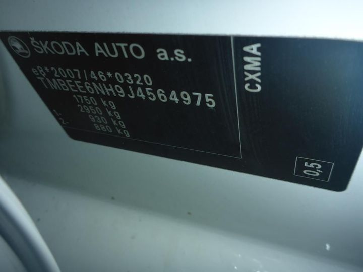 Photo 17 VIN: TMBEE6NH9J4564975 - SKODA RAPID 