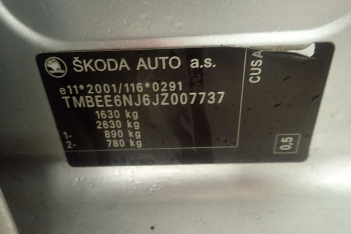 Photo 7 VIN: TMBEE6NJ6JZ007737 - SKODA FABIA 5P 