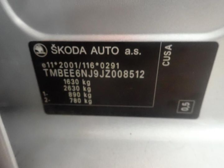 Photo 7 VIN: TMBEE6NJ9JZ008512 - SKODA FABIA 