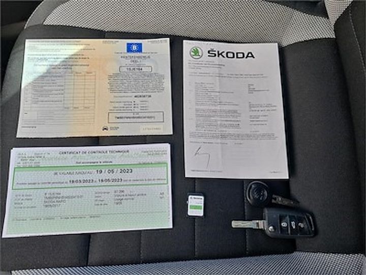 Photo 12 VIN: TMBEF6NH5H4533410 - SKODA RAPID 